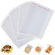 thumbnail image 1 of 6 x 9 Bolsas de Celofán Resellables 500 Piezas Pequeñas Bolsas Transparentes Autoadhesivas para Envasar Productos Bolsa de Violonchelo Autoadhesiva para Joyería Tarjetas Fotos Sobres Regalos Panadería, 1 of 1