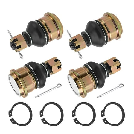 M MATI Front Upper Lower Ball Joint 4 Set for Yamaha Kodiak 450 700 Grizzly 550 700 2013-2014