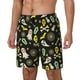 thumbnail image 1 of Balery cartoon Skull spider web Bañador para hombre, shorts de playa de secado rápido con entrepierna y forro de compresión-Medium, 1 of 6