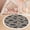 Color 3, variant on Washable Non Slip 3ft Round Rug, Be kind to your mind quotes typography design sun cloud Circle Area Rugs with Tassels Carpet for Nursery Bedroom Living Room Playroom Tent rug Tent Castle
