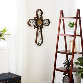 Flower Shaped Metal Wall Hanging Walmart Com