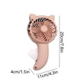thumbnail image 3 of Limited Time Deal karymi Hand Press Handheld FanManual Press No Battery RequiredSmall Fan Travel Fan Portable Fan Small Fan Portable Fan for Travel Room Decor, 3 of 6