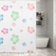 thumbnail image 5 of Decoración del baño mejorada para duchas más gruesas y lujosas Cortina de ducha repelente al agua con diseño floral y ganchos, 5 of 8