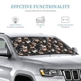 thumbnail image 2 of Bingfone Lilies Flowers Car Windshield Sunshade,Sun Foldable Sun Shield Sun Visor for Car - Medium, 2 of 8