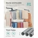 thumbnail image 4 of SONGMICS Tendedero, Tendedero Plegable de 4 Niveles, Asas Plegables, con Ruedas, 63.5 x 128 x 173 cm, Interior y Exterior, Gris, 4 of 6