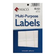 Maco, MAC42461, High Speed Data Processing Labels, 5000 / Box, White ...