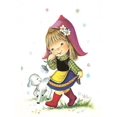 thumbnail image 1 of 5D Diamond Painting Kit Cartoon little girl Full Square&Round Diamond embroidery Cross stitch Diamond mosaic Paint home decorRound Drill 45X60 Gao Jinjia LED, 1 of 2