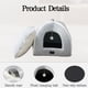 thumbnail image 3 of Cama para Gato WINDRACING Casa Tienda para Gatos con Almohada Lavable Gris, 3 of 6