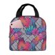 thumbnail image 1 of Disketp Tropical Leaves Bolsa Térmica para Almuerzo para Hombre y Mujer, Ideal para Trabajo, Senderismo y Picnic, 1 of 8