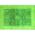 thumbnail image 1 of Ahgly Company Indoor Rectangle Abstract Green Modern Area Rugs, 7' x 10', 1 of 4