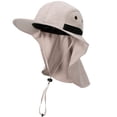 thumbnail image 1 of Sombrero Tirrinia con solapa y ala ancha UPF 50+ para exteriores, 1 of 6