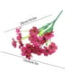 thumbnail image 3 of Outdoor Artificial Flowers No Fading Plastic Flowers Suitable For Party Event Decoration Suitable For Garden Porch Win, 3 of 6