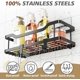 thumbnail image 3 of Shower Caddy, 2-Pack Adhesive Shower Organizer, No Drilling Rustproof Stainless Steel Shower Shelves for Inside Shower & Bathroom Organizer, 3 of 4