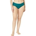 thumbnail image 2 of BECCA ETC Womens Plus Size Crochet Side Tab Bikini Bottoms, 2 of 3
