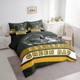 thumbnail image 3 of Erosebridal American Football Helmet Bed in a Bag Queen Size,Green Bay City Bed Set,Sports Theme Bedding Queen Size,Luxury Living Room Decor Reversible,7 Pieces, 3 of 6