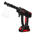 thumbnail image 2 of Lata de aspersión Herramienta de lavado de coches de alta presión inalámbrica para el hogar, máquina de limpieza de vehículos portátil, lavadora de espuma para automóviles con accesorios completos Irfora Lata de aspersión, 2 of 7