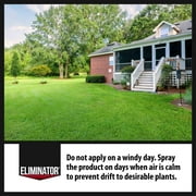 Eliminator Weed & Grass Killer Concentrate Herbicide, 16 fl oz, Kills Down to The Root