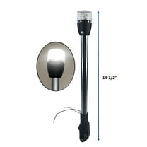 Pactrade Marine Adjustable Pontoon Boat LED 14.5" H All-Round Anchor Light White