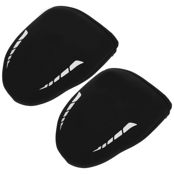 LOLIPPYY 1Pair Bike Shoe Covers for Men Elastic Windproof Sbr Fabric Thermal Cold Weather