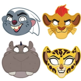 12pcs Mask Birthday Party Supplies Paper Animal Masks Cartoon Kids Party❤  FL