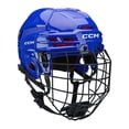thumbnail image 1 of Casco de hockey Tacks 70 Senior Grande Azul Real con rejilla, 1 of 1