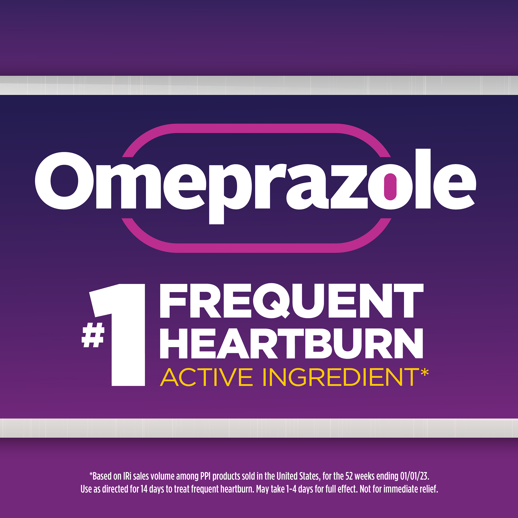 (3 paquete) Equate Omeprazol cápsulas mini de liberación retardada 20 mg, medicamento para acidez frecuente, 42 unidades, comparar con ingrediente activo de Prilosec OTC 3