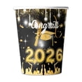 thumbnail image 2 of Congrats Grad Graduation Party Supplies 3.23in Paper Cups 10PCS Party Decorations for Graduation Parties Drinks Table Party Decor, 2 of 5