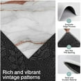 thumbnail image 3 of White Rose Gold Marble Kitchen Rugs Sets Of 3,Kitchen Runner Rugs Non Skid Washable,Decorative Kitchen Floor Mats for Kitchen,Sink,Laundry,17"x30"+ 17"x47" + 17"x59", 3 of 6