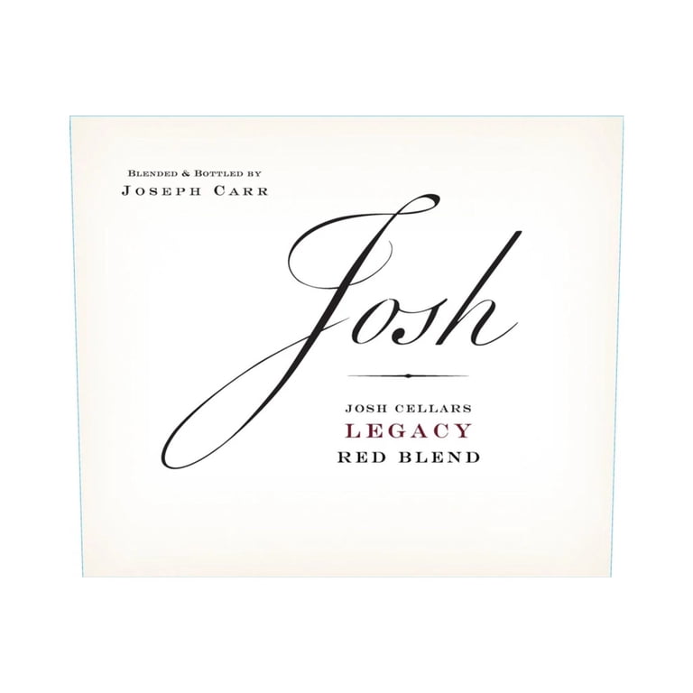 Josh Cellars Legacy Red Blend California Red Wine, 750 mL Bottle