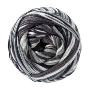 (3 pack) Silky Soft Multi Yarn by Loops & Threads - Yarn for Knitting - Crochet - Weaving - and Arts & Crafts - Midnight - Bamboo - 3.5 oz