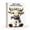 White, variant on Highland Cow 4-Year Monthly Planner, 2027-2030 Portable Calendar with Tabs