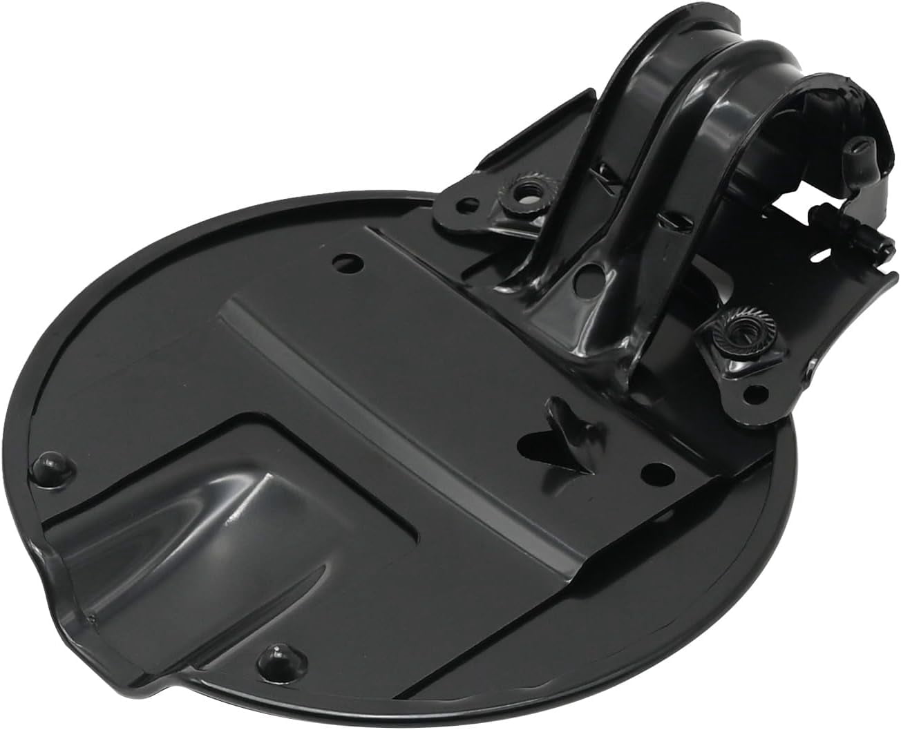 10385417 Fuel Filler Gas Door Tank Matte Black Gas Cover Cap Fuel filler gas door Compatible with Chevy Colorado & GMC Canyon 2004 2005 2006 2007 2008 2009 2010 2011 2012