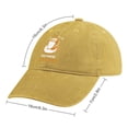 thumbnail image 2 of I Like Cats And Coffee And Maybe 3 People Sand Colour Hat Adjustable Funny Fashion Unisex Baseball Cap for Men Women, 2 of 7