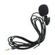 thumbnail image 1 of TQEHS Mini micrófono de solapa con cable, conector de 3,5 mm para computadora, altavoz de 1,5 m, T3R2, 1 of 5