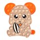 thumbnail image 2 of Jugue sensorial de silicona para niños juguete de burbujas sensorial para Tmvgtek aliviar el estrés y el autismo, 2 of 9