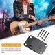 thumbnail image 4 of Placa de cuello de guitarra eléctrica Junta Junta de hierro de repuesto con tornillos de montaje Likrtyny Para estrenar, 4 of 6
