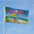 thumbnail image 3 of It'S 5 O'Clock Somewhere Flag 3x5 Ft Outdoor Indoor With Grommet Garden Yard Banner Decorative Sign, 3 of 6