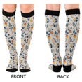 thumbnail image 4 of FORMRS Womens Knee High Socks Casual Long Thick Travel Daily Wear, 2 Pairs, Acorn Leaves Pattern, 4 of 6