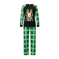 thumbnail image 2 of Meihuid Family Matching Christmas Pajamas Set Xmas Long Sleeve Sleepwear Nightwear For Couples Kids Baby, 2 of 9
