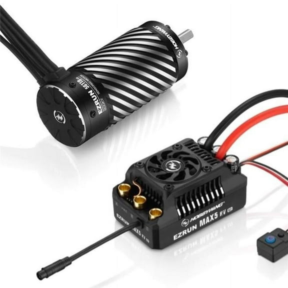 Hobbywing HWI38010604 MAX5 G2 Sensored Brushless ESC & G2-56118SD 1100KV Motor