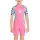 thumbnail image 1 of Sela de buceo 2.5mm Neopreno Durable manga corta pantalones cortos niños niños trajes de buceo Mono surfeando Cuerpo fresco Sensación de trajes de trabajo Rosa M sidaley OD003680-02, 1 of 7