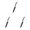 Black 3PCS, variant on Electric Shock Pen Toy Utility Gadget Gag Joke Funny Prank Trick Novelty, One Size, Black 1PCS