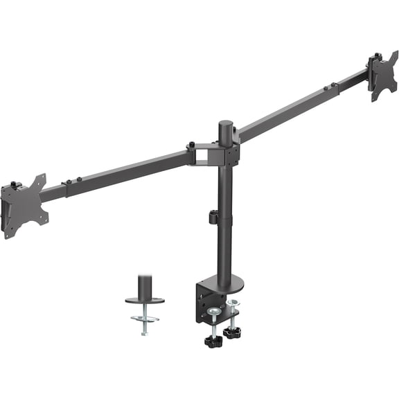 VIVO Telescoping Dual Ultrawide 40" to 45" Monitor Heavy Duty Desk Mount Stand