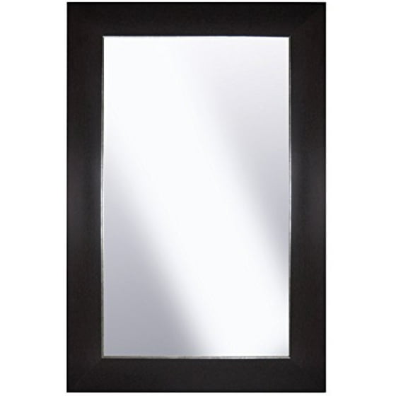 Raphael Rozen Hanging Framed Wall Mounted Mirror Coffee Espresso Raphael Rozen Hanging Framed Wall Mounted Mirror Coffee Espresso Brown