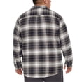 thumbnail image 3 of Orvis Men’s Spread Collar Flannel Shirt (Gray, XX-Large), 3 of 7