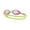 Pink Lens / Pink Yellow Strap, variant on Sporti Prism Jr. Ripple Racer Goggles, Anti-Fog, UV Protection, Shatter-Resistant, Comfortable