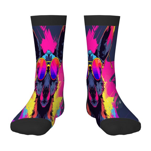 Novelty Socks for Boys Girls Colorful Flowers Funny Gifts for Boys Girls Teens