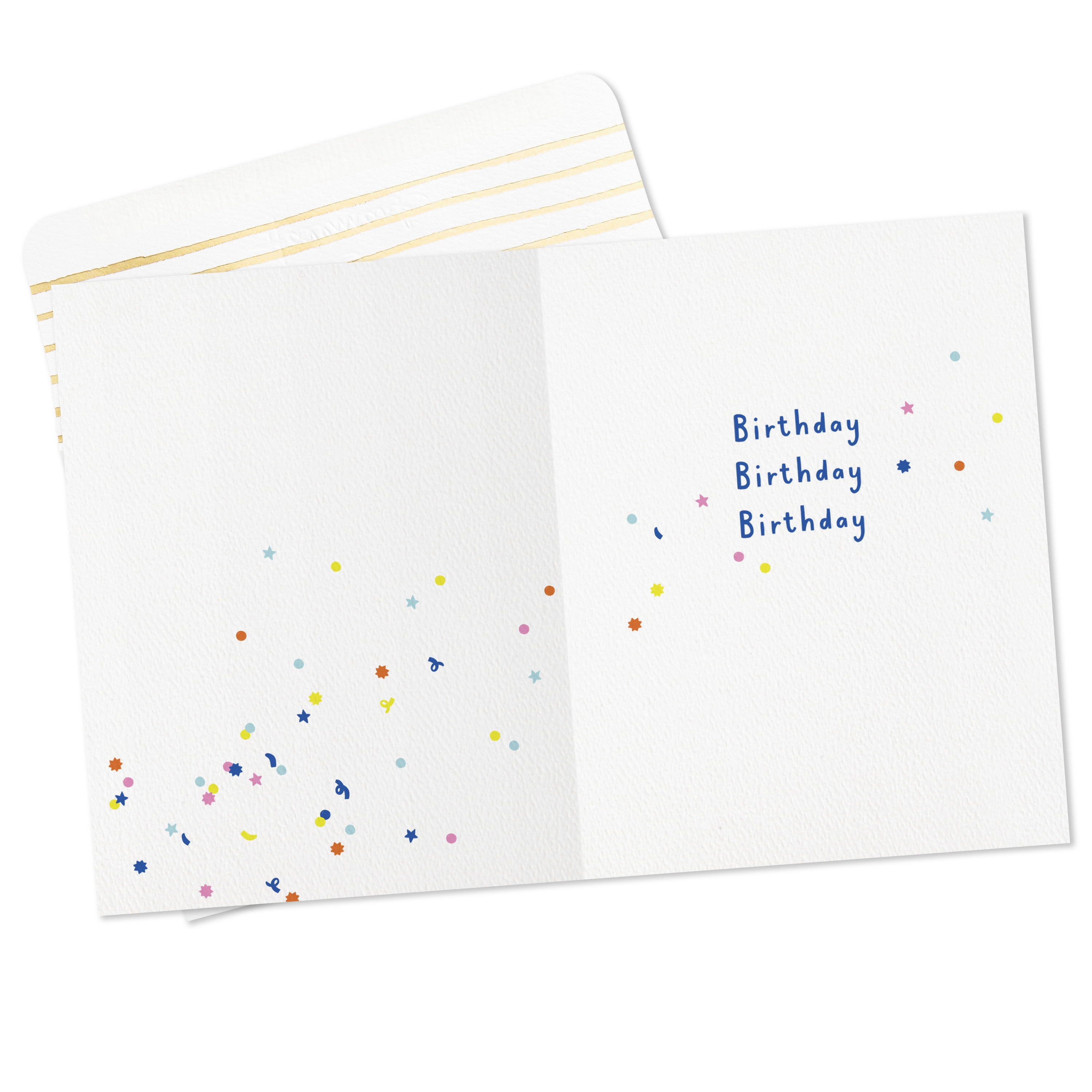 Hallmark Good Mail Birthday Greeting Card (Happy Happy Happy)