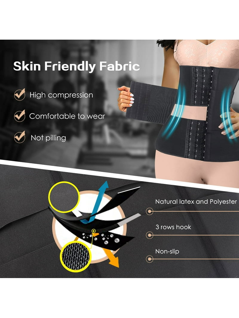 Women's Waist Trainer Postpartum Shaper, Adjustable, Non-Slip