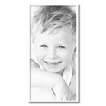 thumbnail image 2 of ArtToFrames 17" x 34" Contemporary White Picture Frame, 17x34 inch White Wood Poster Frame (WOM-4164), 2 of 8